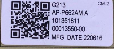 FUENTE PARA TV SONY / NUMERO DE PARTE 101351811 / AP-P66AM / 00013550-00 / 2955079104 / MODELO XR-65A95K / XR65A95K - Imagen 3